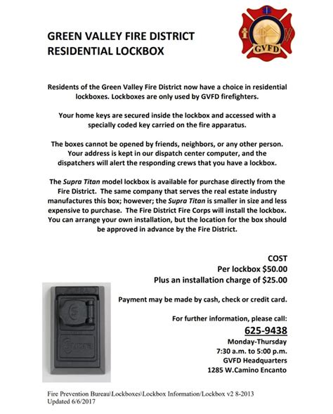 hoa lockbox san francisco